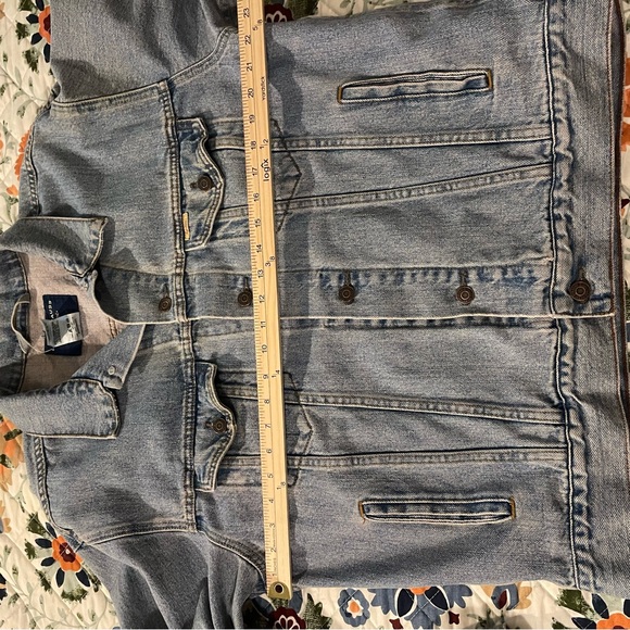 Levi Strauss Signature 1873 Denim Trucker Jacket Size L Men's in Blue Denim - Picture 6 of 8